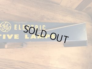 ゼネラルエレクトリックの電球用の60年代ビンテージ什器