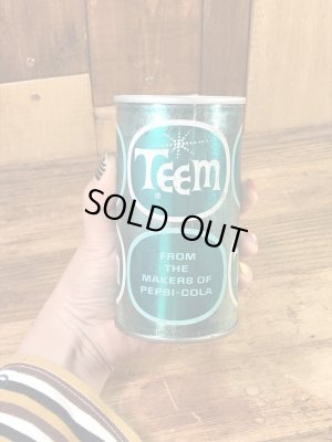 Teemのレモンライムソーダの60〜70’sヴィンテージ空き缶