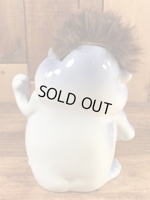 サイコセラミックスみたいなメッセージが書かれた60’sヴィンテージコインバンク