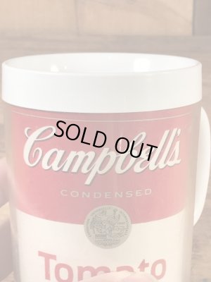 トマトのキャンベルスープの70年代ビンテージサーモマグ