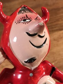 他の写真1: Red Devil Message Ceramic Doll　レッドデビル　ビンテージ　セラミックドール　ジャパンメイド　60年代