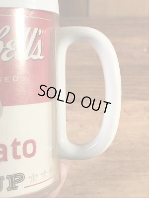 キャンベルスープのトマトの70年代ビンテージマグカップ