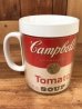 キャンベルスープのトマトの70年代ビンテージマグカップ