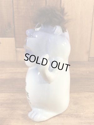 サイコセラミックスみたいなメッセージが書かれた60’sヴィンテージコインバンク