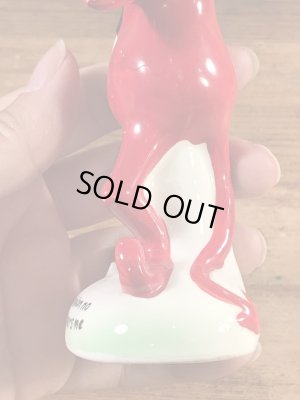 メイドインジャパン製のレッドデビルの60’sヴィンテージセラミックドール