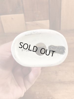 陶器製のレッドデビルの60年代ビンテージフィギュア