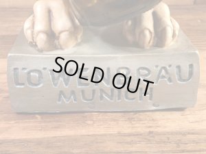 アドバタイジングキャラクターのレーベンブロイの70年代ビンテージディスプレイフィギュア