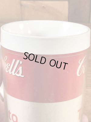 トマトのキャンベルスープの70年代ビンテージサーモマグ