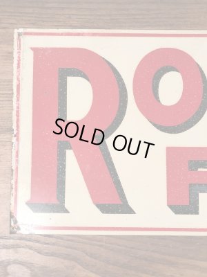 企業物のRodkey's Flourの30〜40年代ビンテージ看板