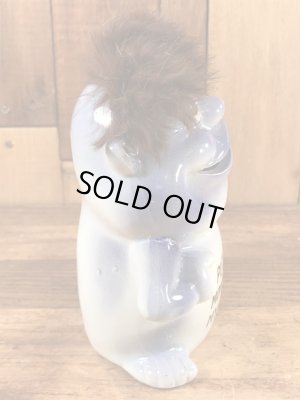 サイコセラミックスみたいな陶器製の60年代ビンテージ貯金箱ドール