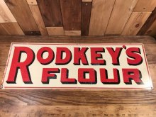 他の写真3: Rodkey's Flour Advertising Tin Sign　企業物　ビンテージ　看板　アドバタイジング　30〜40年代