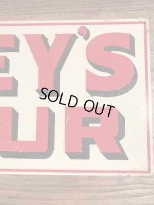 企業物のRodkey's Flourの30〜40年代ビンテージ看板