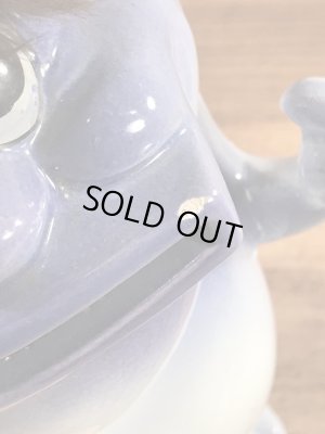 サイコセラミックスみたいなメッセージが書かれた60’sヴィンテージコインバンク