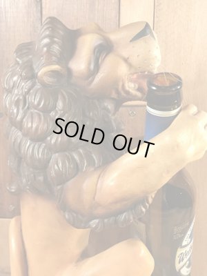 アドバタイジングキャラクターのレーベンブロイの70年代ビンテージディスプレイフィギュア