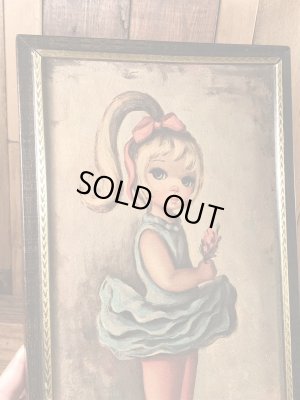 Maioのビッグアイズの60年代ビンテージ壁掛け