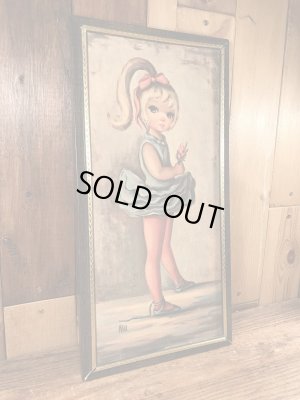 Maioのビッグアイズの60年代ビンテージ壁掛け