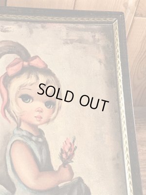 Maioのビッグアイズの60年代ビンテージ壁掛け