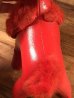 赤いプードルの60年代ビンテージレザードール