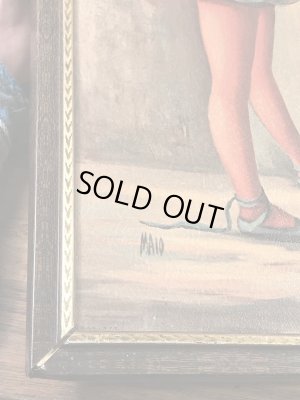 ビッグアイズの女の子の60’sヴィンテージアート