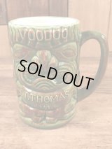 Voodoo St.Thomas V.I. Tiki Mug　ティキ　ビンテージ　マグカップ　ブードゥー　70年代〜