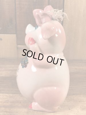 Kreiss社製の陶器の60’sヴィンテージコインバンク