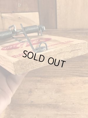 キャントミスの木製の70年代ビンテージネズミ捕り