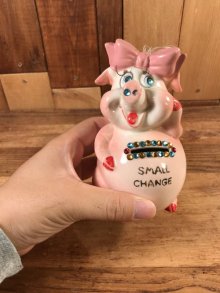 他の写真3: Kreiss “Small Change” Pig Ceramic Coin Bank　クレイス　ビンテージ　コインバンク　ブタ　60年代