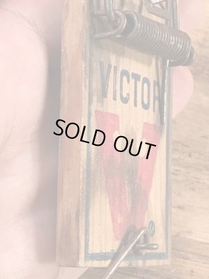 Victorのウッド製の70’sヴィンテージラットトラップ