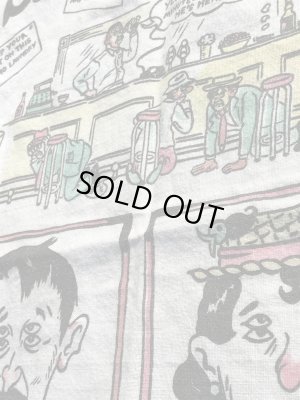 4つ目のジョークが描かれた50〜60’sヴィンテージコットンエプロン