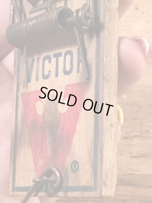 Victorのウッド製の70’sヴィンテージラットトラップ