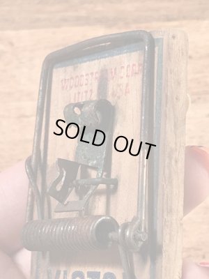 ヴィクターの木製の70年代ビンテージネズミ捕り