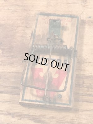 Victorのウッド製の70’sヴィンテージラットトラップ