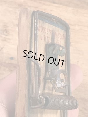 ヴィクターの木製の70年代ビンテージネズミ捕り