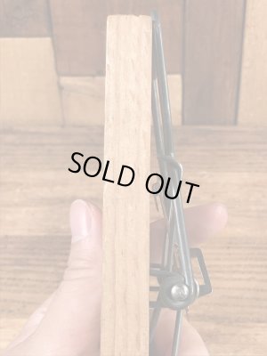 キャントミスの木製の70年代ビンテージネズミ捕り