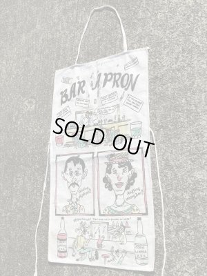 4つ目のドランクマンの50〜60年代ビンテージバーエプロン