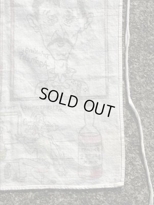 4つ目のジョークが描かれた50〜60’sヴィンテージコットンエプロン