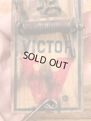 Victorのウッド製の70’sヴィンテージラットトラップ