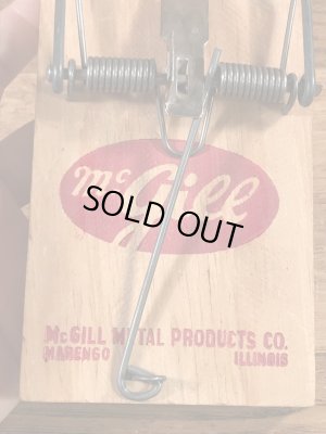 Cant Missのウッド製の70’sヴィンテージラットトラップ