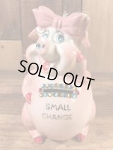 Kreiss “Small Change” Pig Ceramic Coin Bank　クレイス　ビンテージ　コインバンク　ブタ　60年代