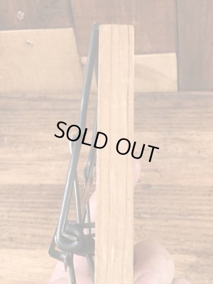 キャントミスの木製の70年代ビンテージネズミ捕り