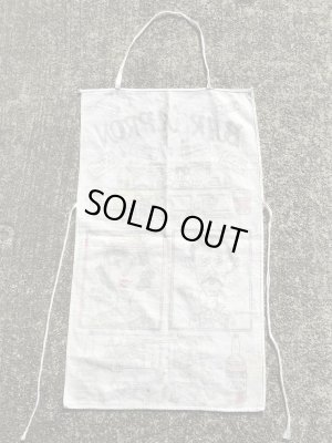 4つ目のジョークが描かれた50〜60’sヴィンテージコットンエプロン