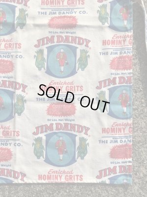 企業物のJim Dandyの60〜70’sヴィンテージ総柄エプロン