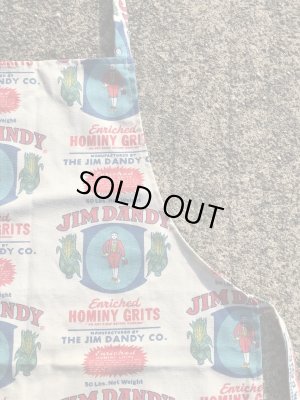 企業物のJim Dandyの60〜70’sヴィンテージ総柄エプロン