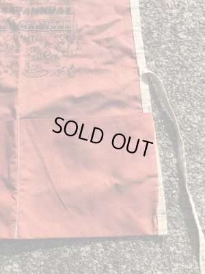 クアーズのイベント“チリクックオフ”の80年代ビンテージエプロン