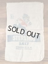 International Salt “Sterling Salt” Bag　企業物　ビンテージ　ソルトバッグ　袋　40年代〜