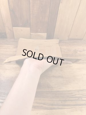 ダック生地のTalonのジッパーが付いた50〜60'sヴィンテージ袋