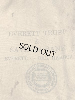 銀行の企業物の50’s〜ヴィンテージマネー袋