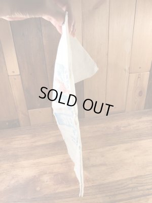 アドバタイジング物のコットン製の40年代〜ビンテージソルトバッグ