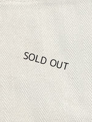 アメリカンレッドクロスのヘリンボーン生地の40年代ビンテージソーイングキット