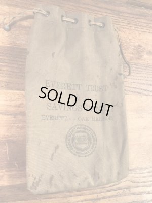 アメリカの銀行の50年代〜ビンテージマネーバッグ